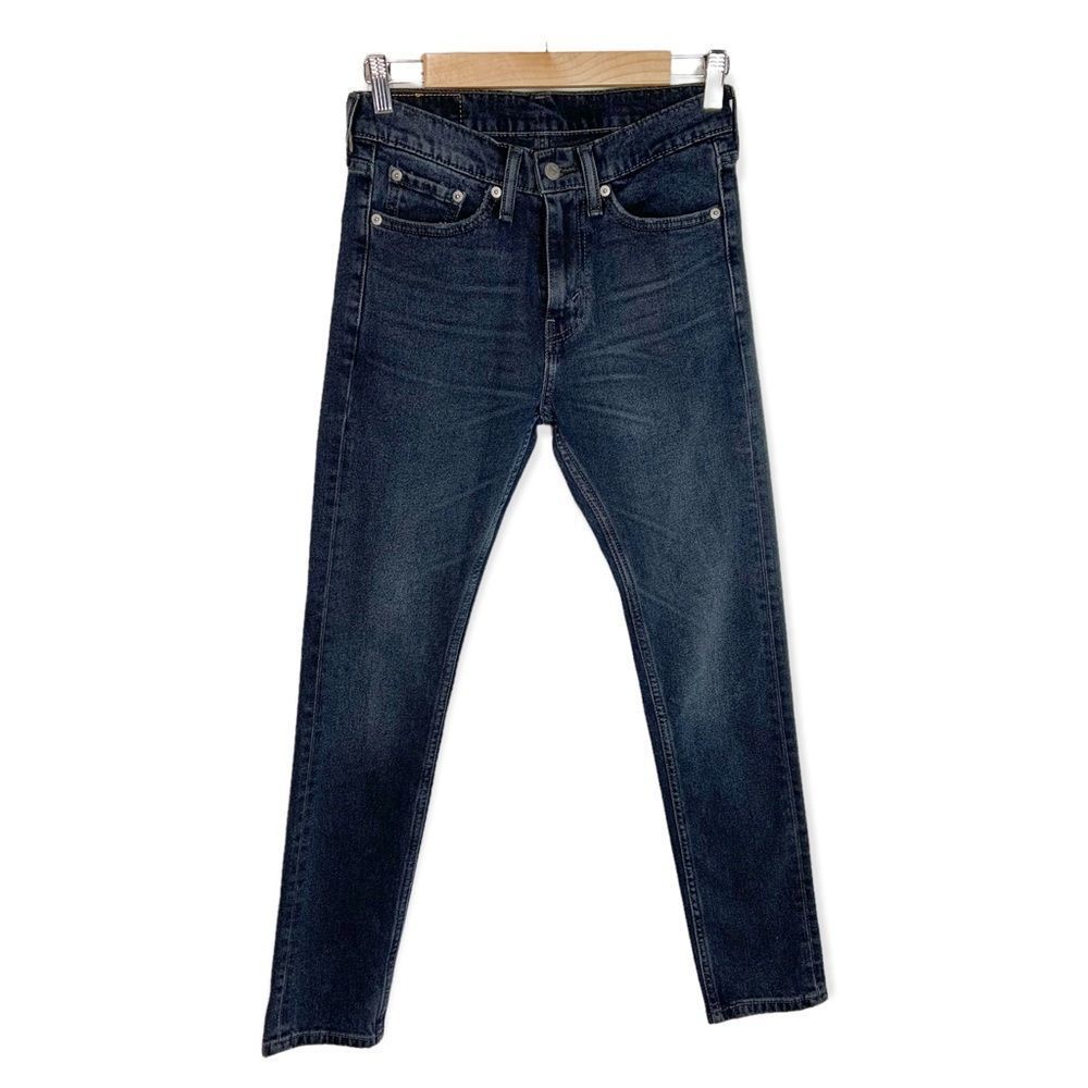 Excellent Levi's 510 Dark Wash Mid Rise Skinny Jean Size 28 X 30